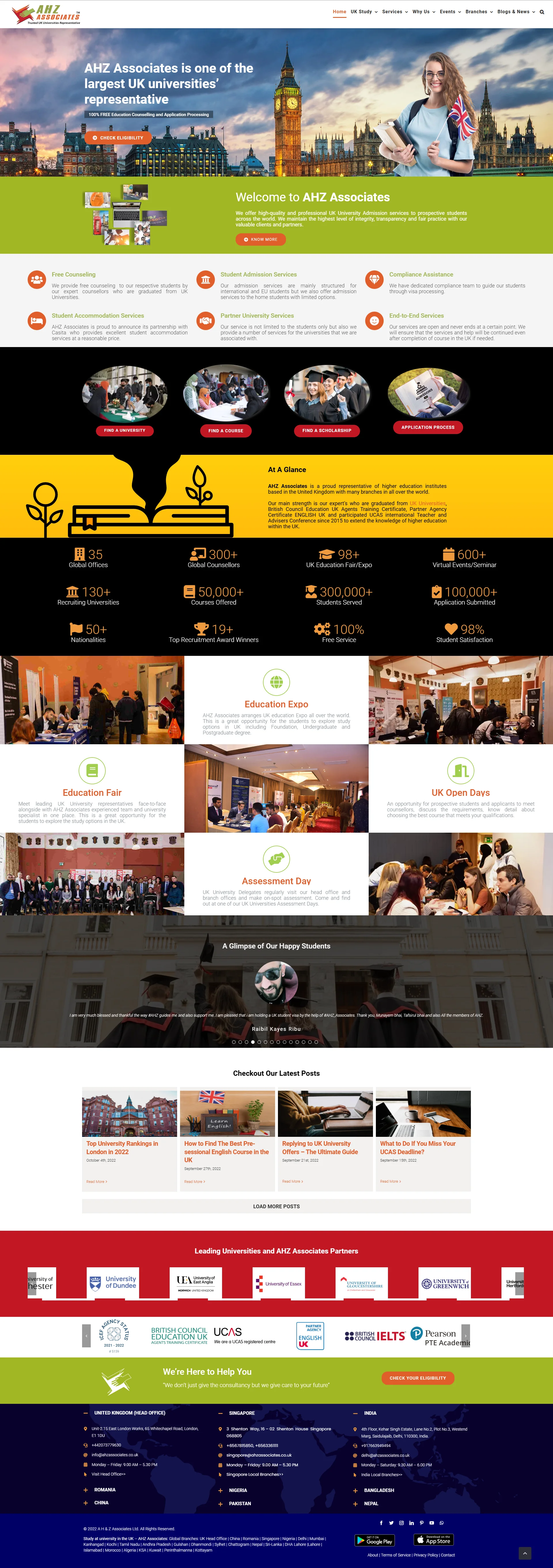AHZ Associates โ UK Education CRM
